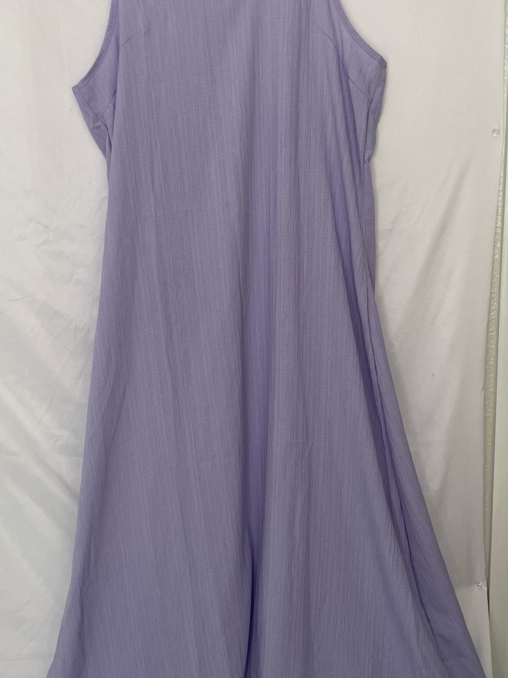 Sleeveless Lavender Maxi Dress - Elegant A-Line Summer Dress